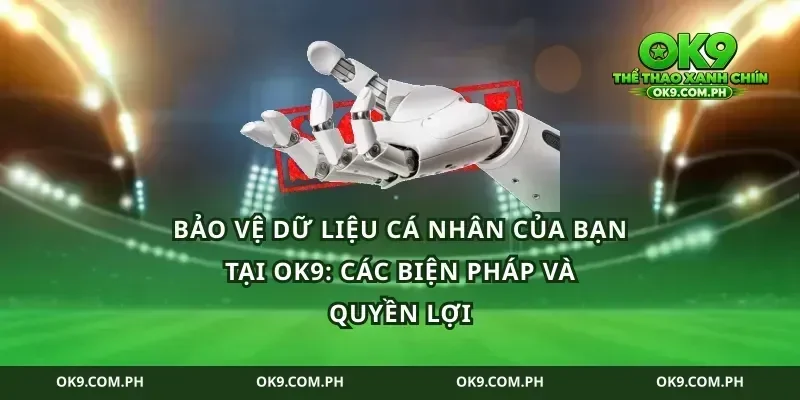 Bảo vệ dữ liệu cá nhân của bạn tại ok9: Các biện pháp và quyền lợi