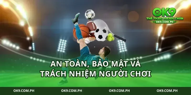 An toàn, bảo mật và trách nhiệm người chơi